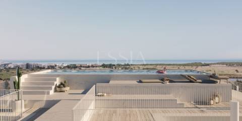 Apartamento T2 Vistas Mar com 2 Varandas (14.30m2 + 9.09m2) em Vilamoura