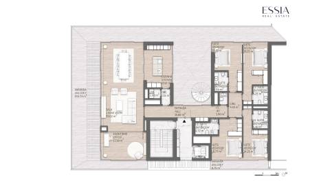 Penthouse T4 com Piscina Privada e Terraço em Vilamoura