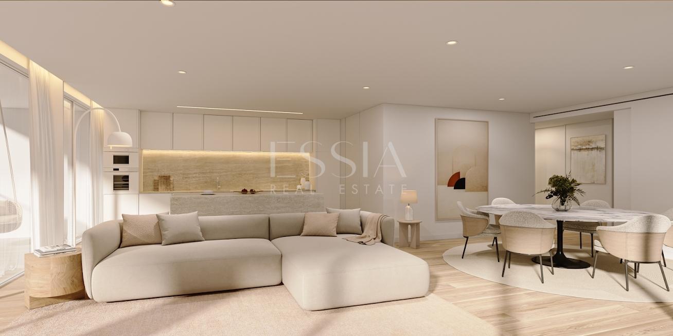Apartamento T3 Vistas Mar com Varanda de 31.80m2 em Vilamoura