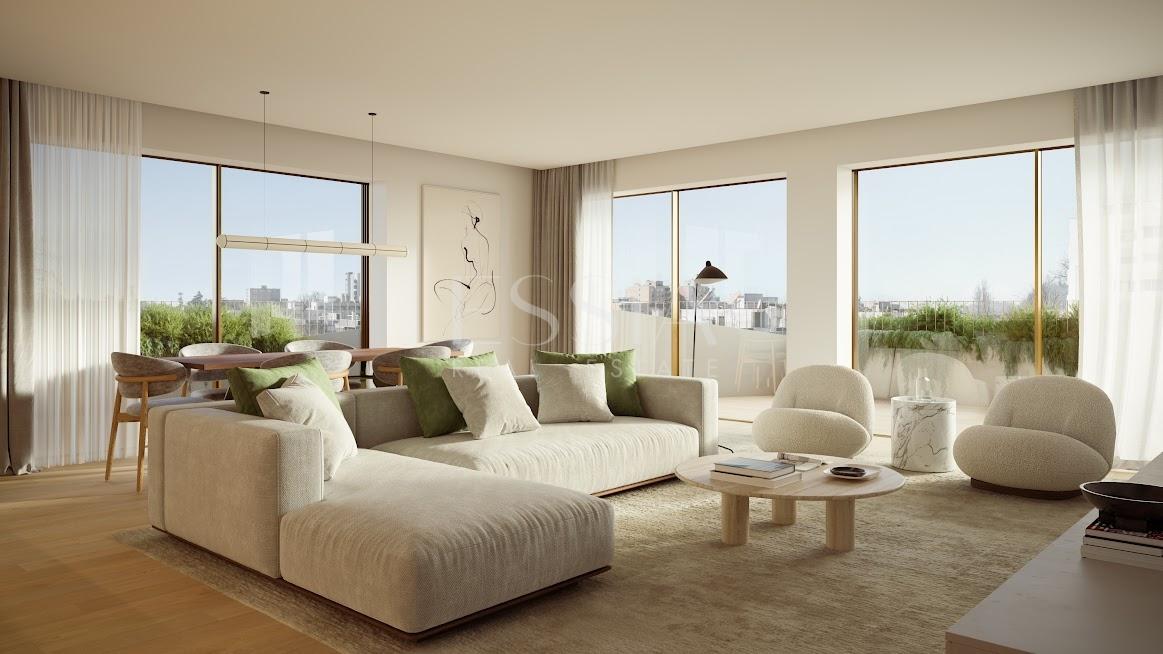 Apartamento T2 com 2 Varandas no Empreendimento PRISMA - Ginásio e Jardim 800m2 - Boavista