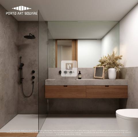 Apartamento T2 com Terraço 50m2 na Baixa Portuense