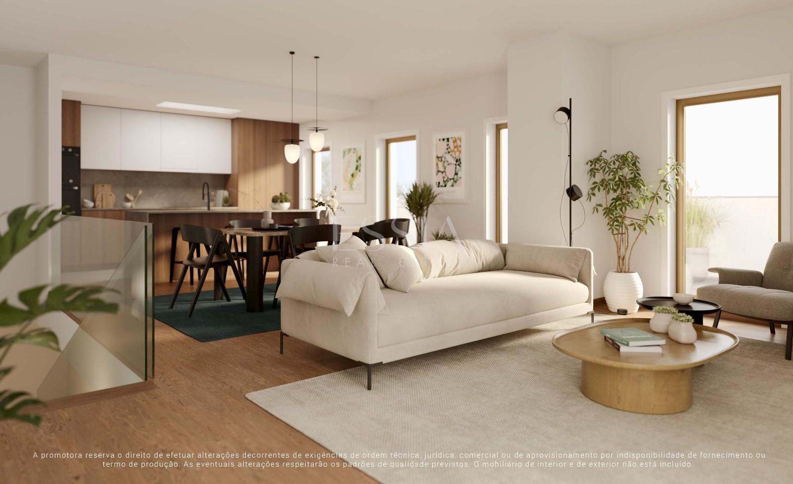 Apartamento T2 com Terraço 50m2 na Baixa Portuense