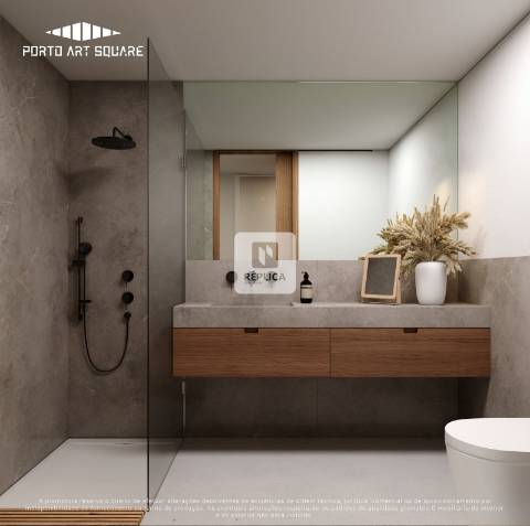 Apartamento T2 com Terraço 50m2 na Baixa Portuense