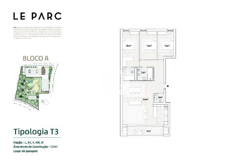 Apartamento T3 em Canidelo - Condomínio com Piscina Exterior e Campo de Padel