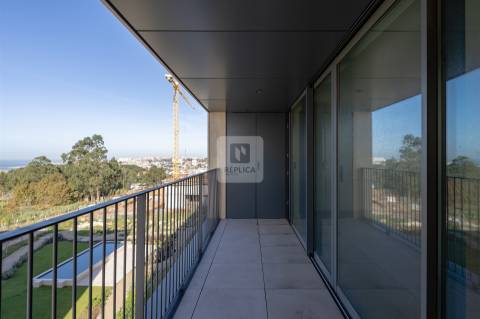 Apartamento T3 em Canidelo - Condomínio com Piscina Exterior e Campo de Padel