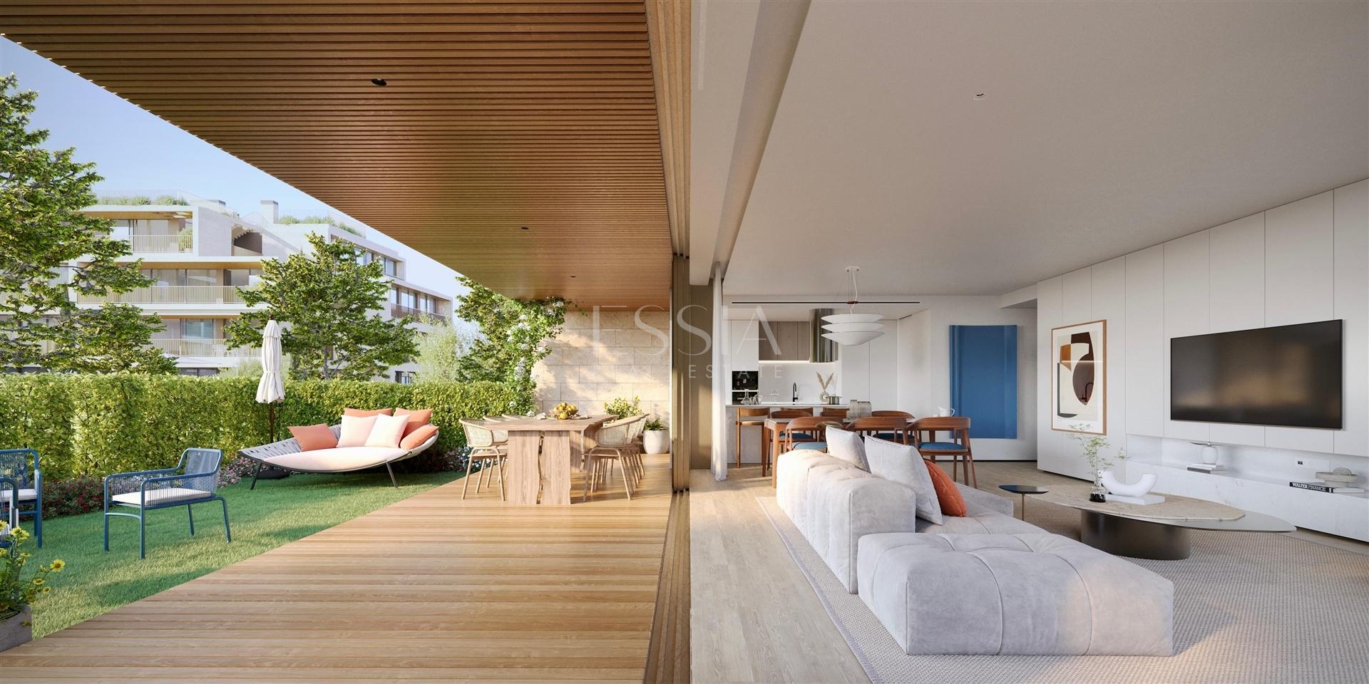 Apartamento T2 em Vilamoura - Condomínio Privado com Piscina, SPA e Espaço Lounge