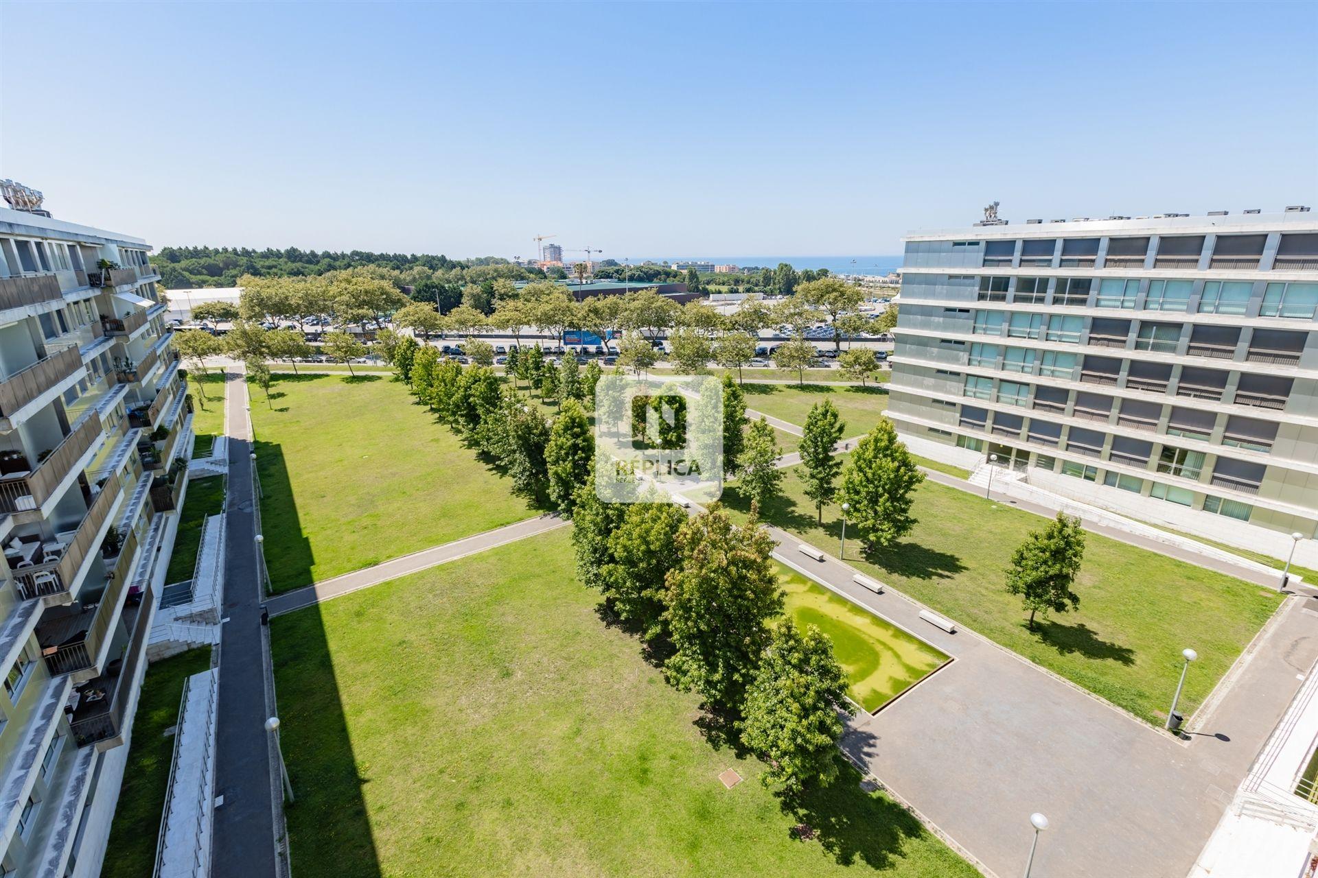 Apartamento T3+1 Vistas Mar em Matosinhos Sul em frente ao Parque da Cidade