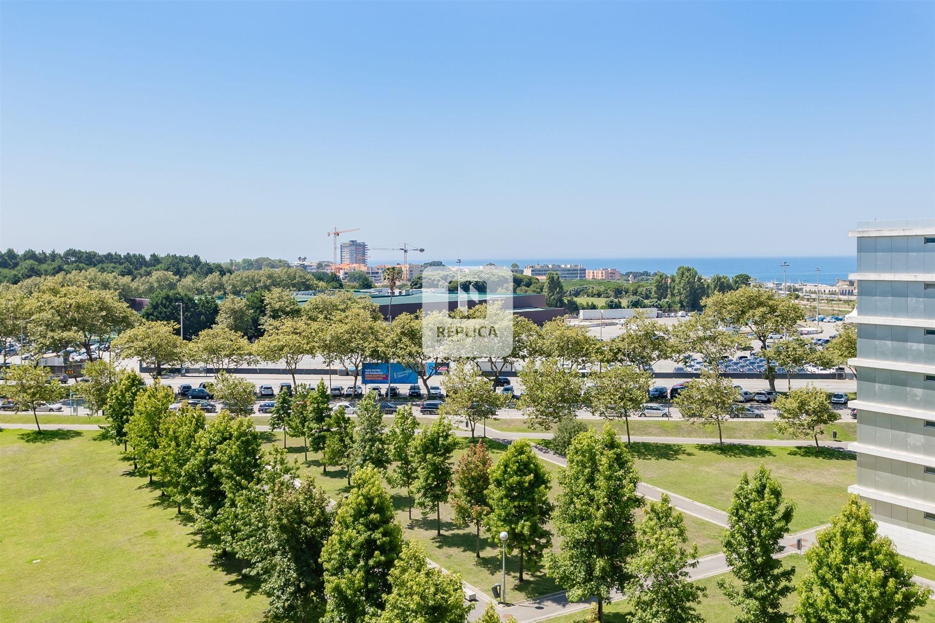 Apartamento T3+1 Vistas Mar em Matosinhos Sul em frente ao Parque da Cidade