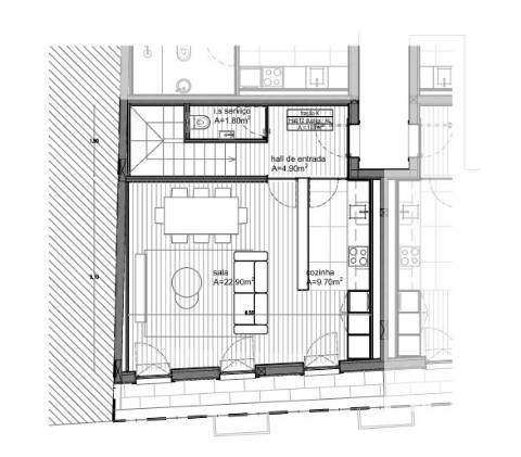 Apartamento T2 Duplex com Varanda na Baixa do Porto