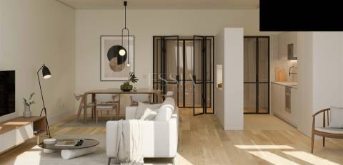 Apartamento T2 Duplex com Varanda na Baixa do Porto