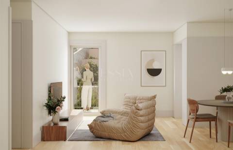 Apartamento T2 Duplex com Varanda na Baixa do Porto