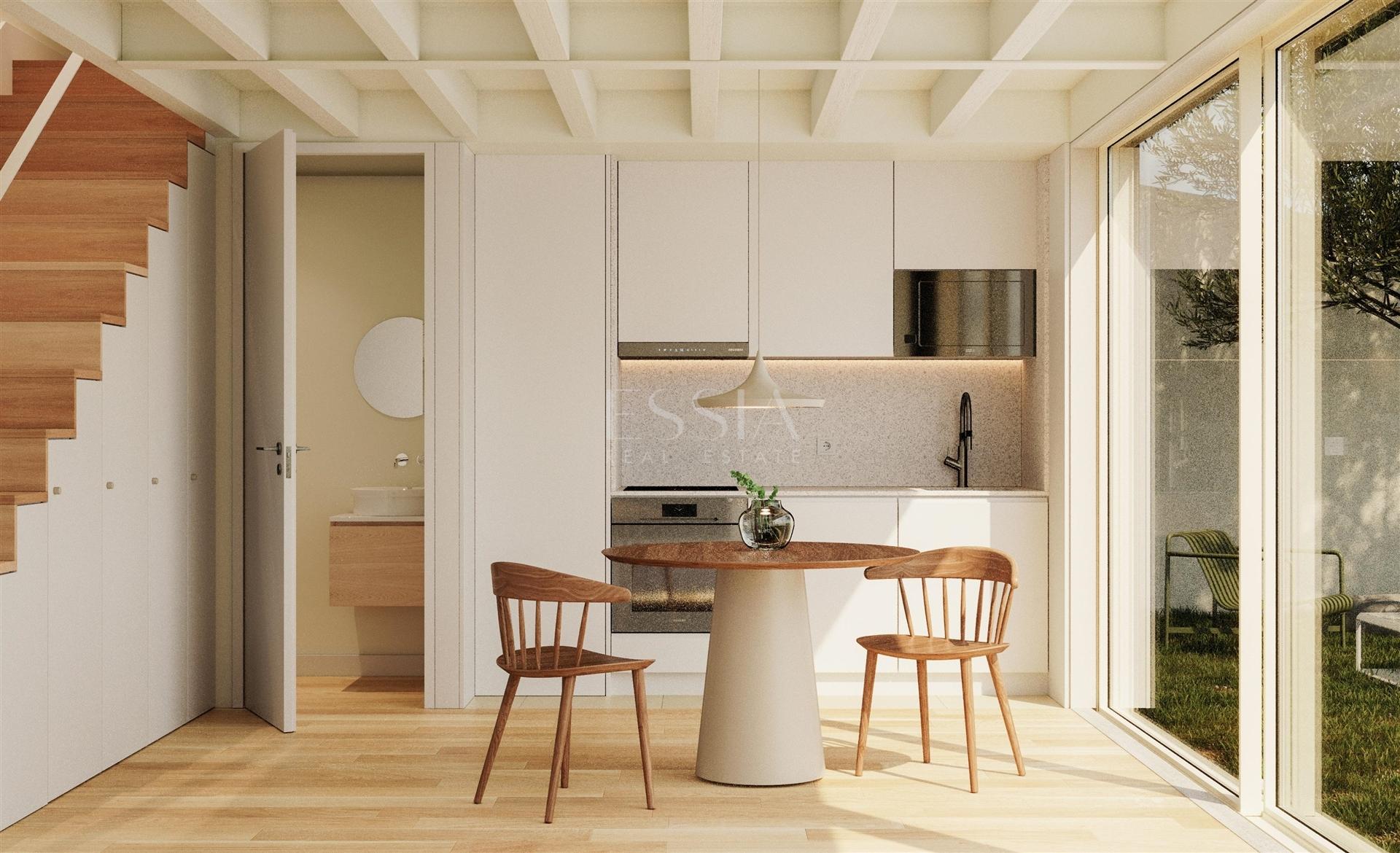 Apartamento T2 Duplex com Varanda na Baixa do Porto
