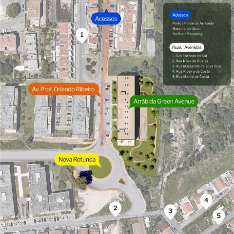 Apartamento T1 com Varanda e Garagem | Empreendimento com Jardim 4000 m2 e Parque Infantil - Gaia