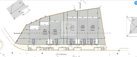 Lote de Terreno com 1980 m2 na Maia | Projeto Arquitetura Aprovado