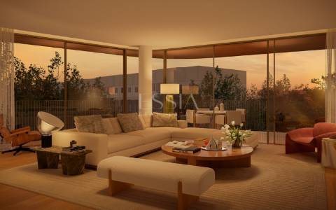 Apartamento T4 com Jardim Privativo de 183 m2 no Empreendimento Foliage | Foz do Douro