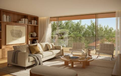 Apartamento T3 com Jardim Privativo de 150 m2 no Empreendimento Foliage &#124; Foz do Douro