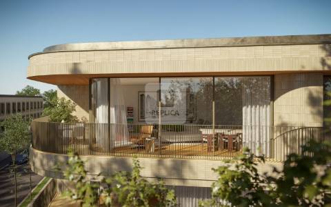 Apartamento T3 com Jardim Privativo de 231 m2 no Empreendimento Foliage &#124; Foz do Douro