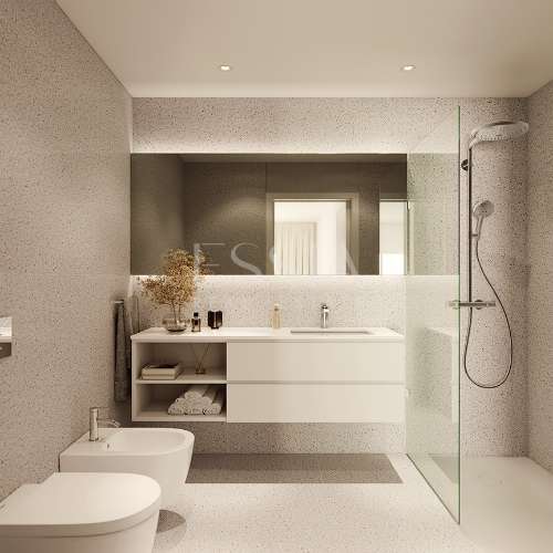 Apartamento T1 com Varanda e lugar de garagem nos Jardins D`Arrábida em Vila Nova de Gaia