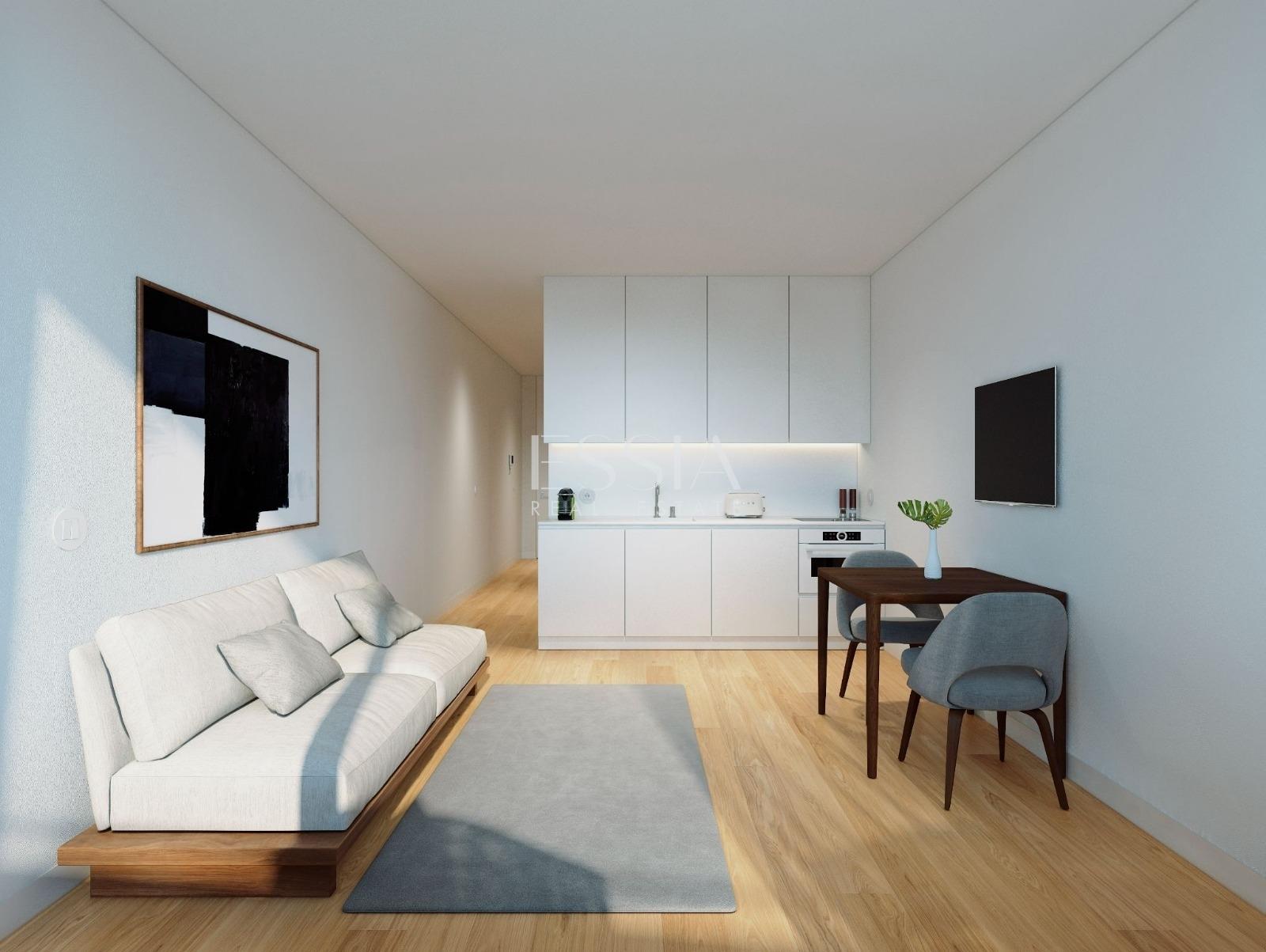 Apartamento T2 com Dois Terraços e Garagem no Centro da Cidade do Porto