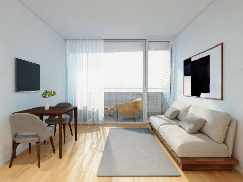 Apartamento T1 com Varanda no Centro da Cidade do Porto