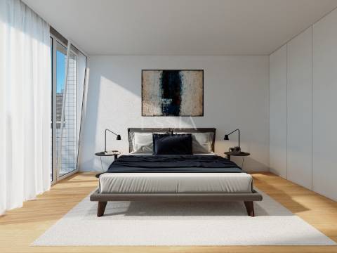 Apartamento T1 com Varanda no Centro da Cidade do Porto