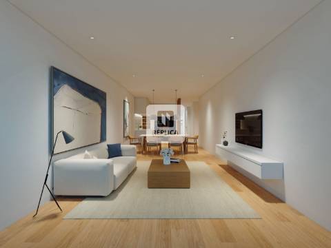 Apartamento T1 com Varanda e Jardim no Centro da Cidade do Porto