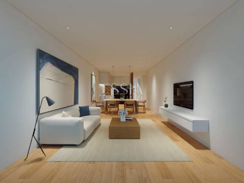 Apartamento T1 com Varanda e Jardim no Centro da Cidade do Porto