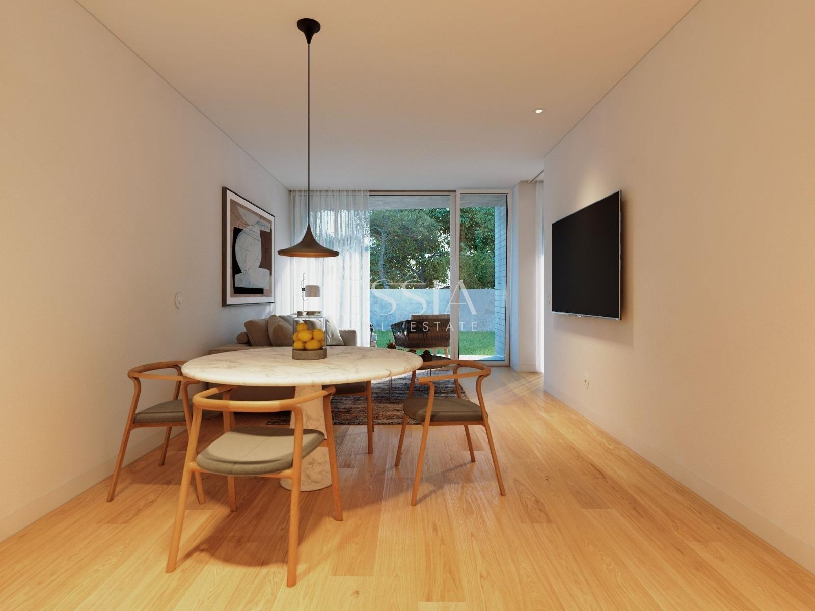 Apartamento T1 com Varanda e Jardim no Centro da Cidade do Porto