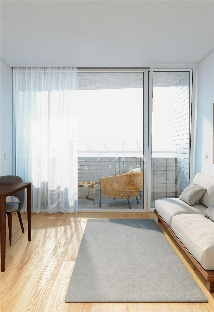 Apartamento T1 com Varanda e Jardim no Centro da Cidade do Porto