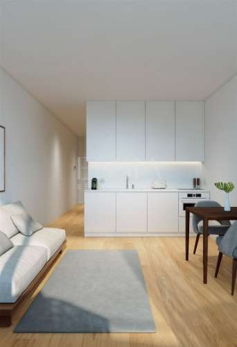 Apartamento T1 com Varanda e Jardim no Centro da Cidade do Porto