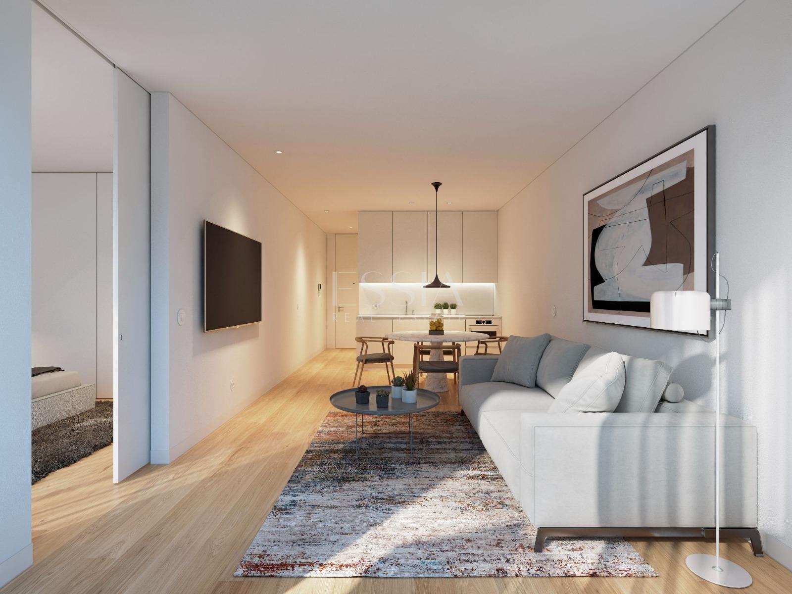 Apartamento T1 com Varanda e Jardim no Centro da Cidade do Porto