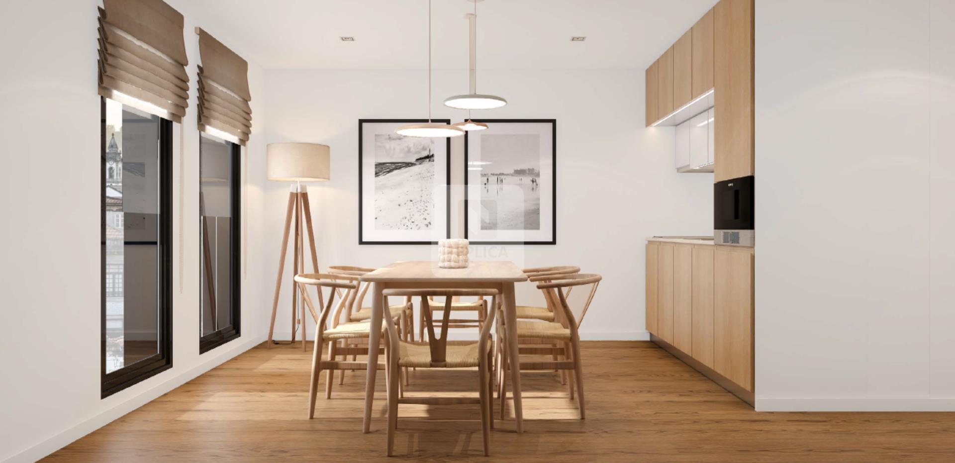Apartamento T2 Duplex Novo junto à Rua de Santa Catarina