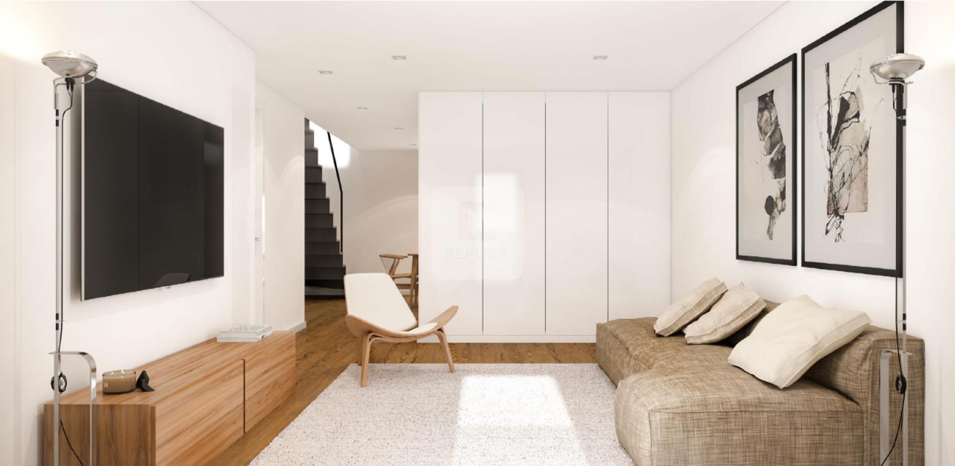 Apartamento T2 Duplex Novo junto à Rua de Santa Catarina