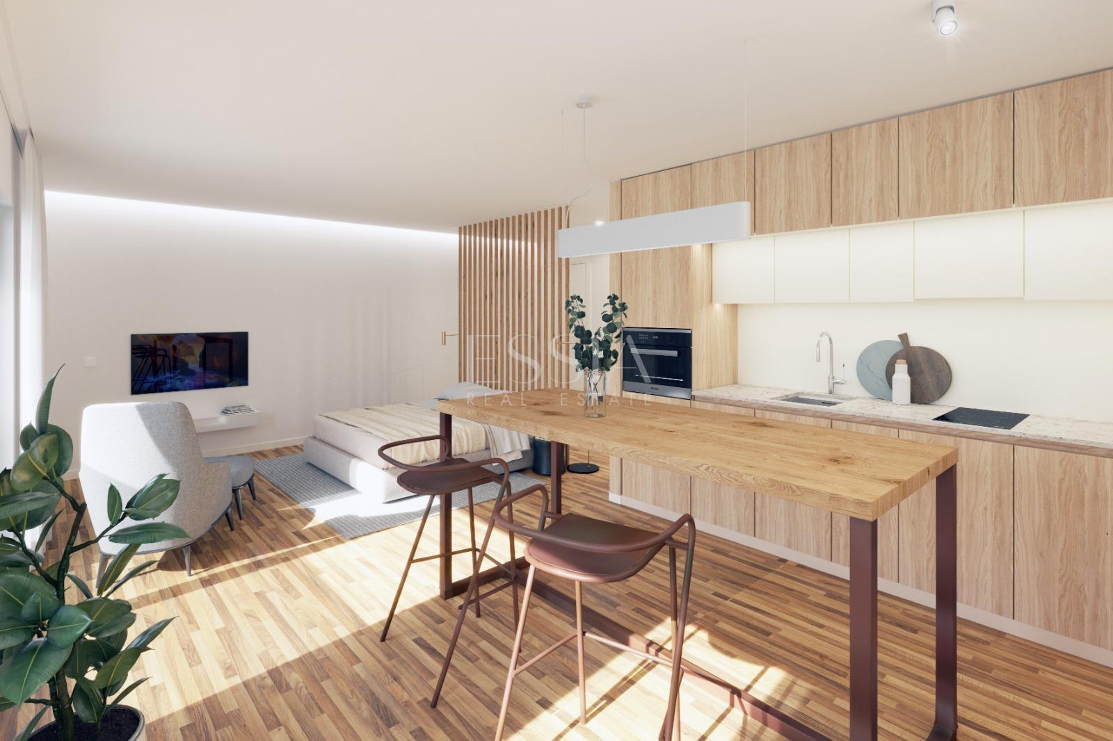 Apartamento T2 Duplex Novo junto à Rua de Santa Catarina