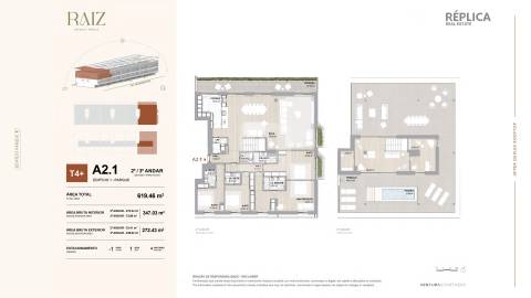 T4 Duplex com Piscina Privativa e Terraço no RAIZ