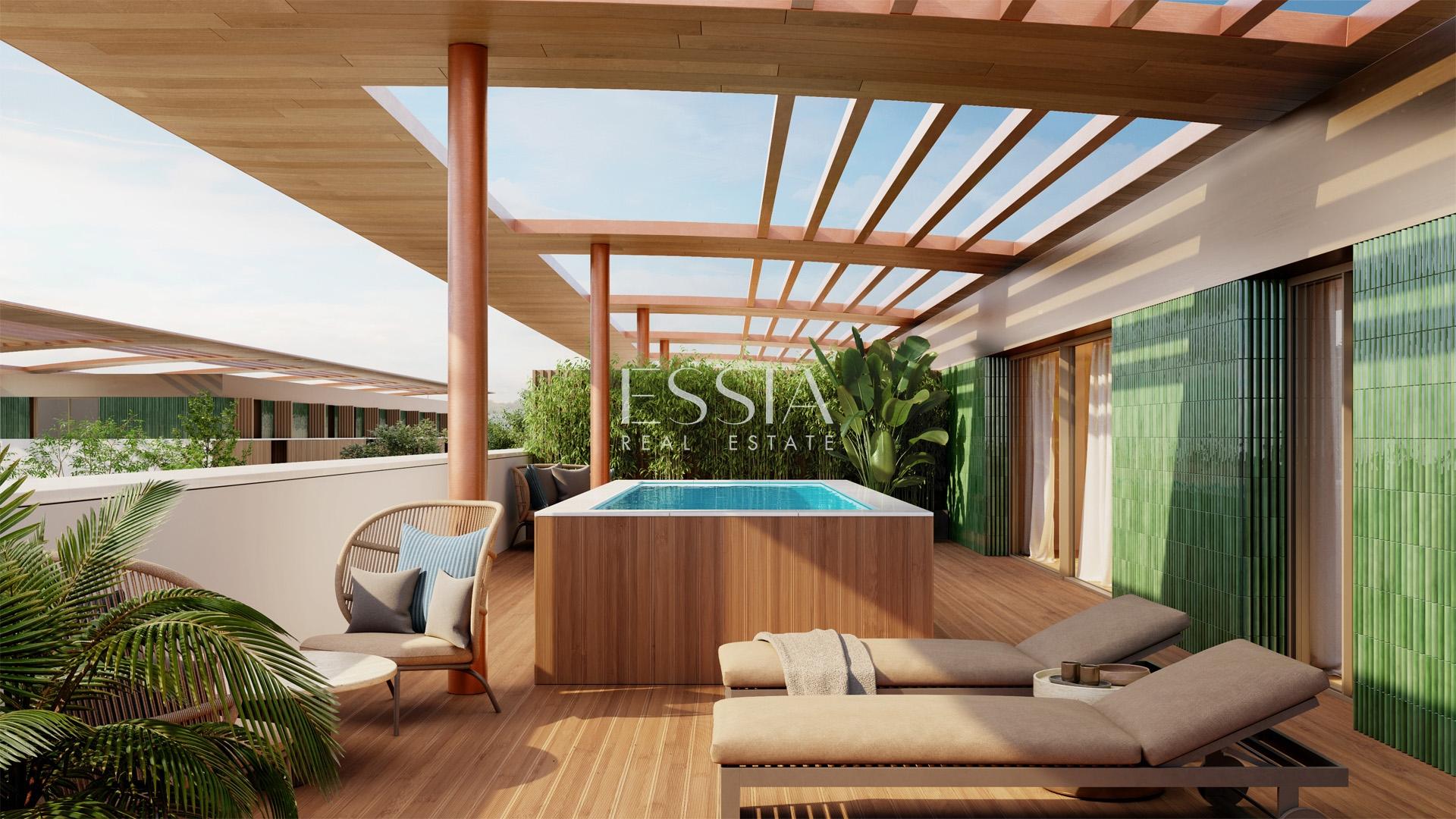 T4 Duplex com Piscina Privativa e Terraço no RAIZ