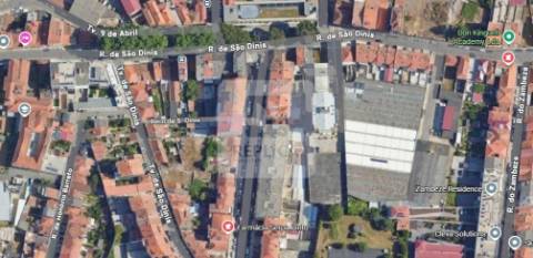 Terreno em Cedofeita com PIP aprovado no Porto