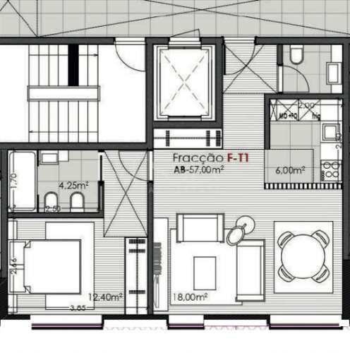 Apartamento T1 com Garagem no Candal, em Vila Nova de Gaia