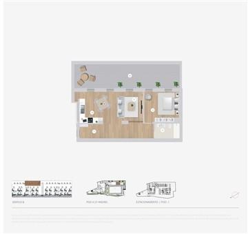 Apartamento T1 com Terraço no Centro do Porto