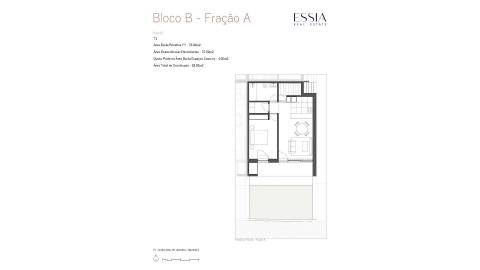 Apartamento T1 com Terraço no Sea Side Living