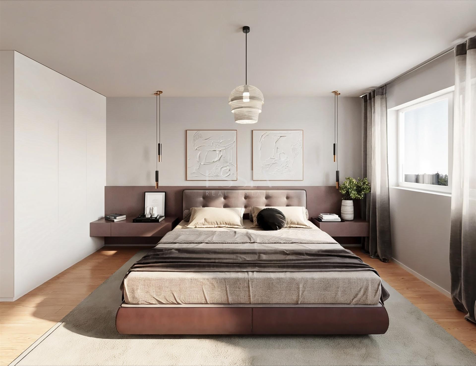 Apartamento T2 com varanda em Canidelo no Arrábida Green Avenue