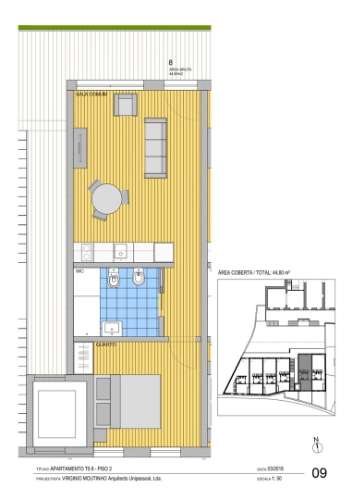 Apartamento T1 na Foz Velha a 100 metros do Mar