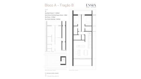 Apartamento T2 Duplex com Varanda no Sea Side Living em Valadares