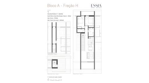 Apartamento T2 Duplex com Varanda no Sea Side Living em Valadares