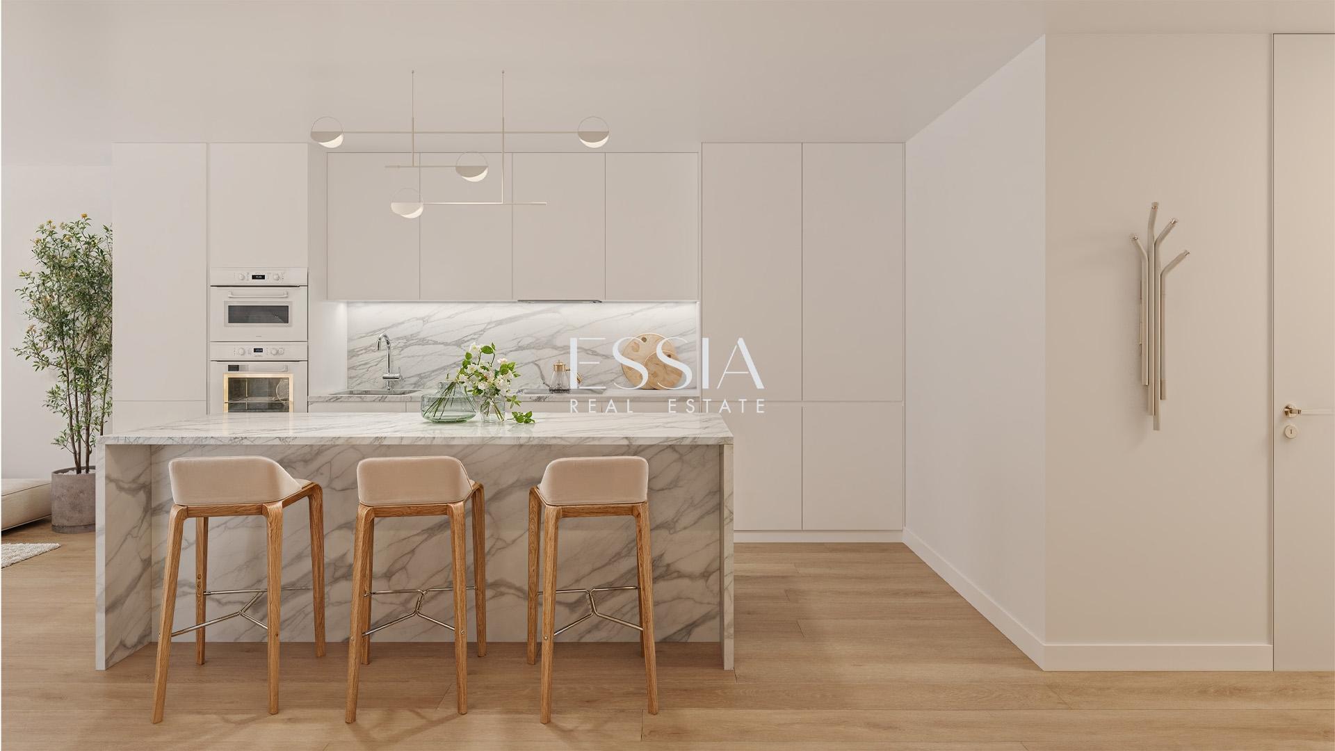 T4 com Pátio no Condomínio Brito Capelo 1023 em Matosinhos Sul