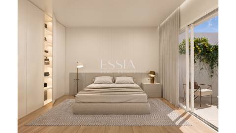 T4 com Terraços no Condomínio Brito Capelo 1023 em Matosinhos Sul