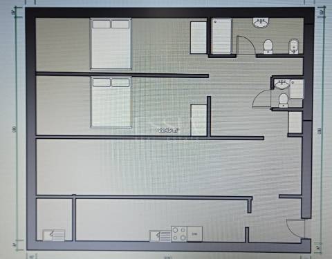 Apartamento T2 Mobilado com Varanda e Garagem no Campo Alegre