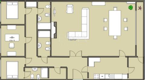 Apartamento T3 Mobilado com Varanda no Pinheiro Manso