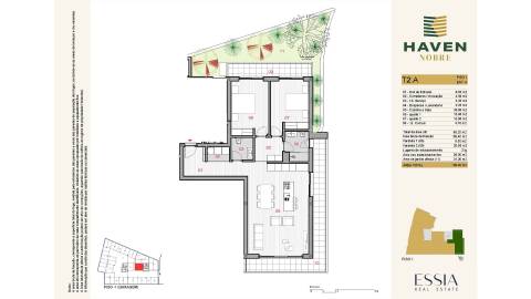 Apartamento T2 com Jardim e Varanda em Lousada