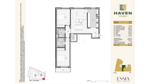 Apartamento T2 com Jardim e Varanda em Lousada